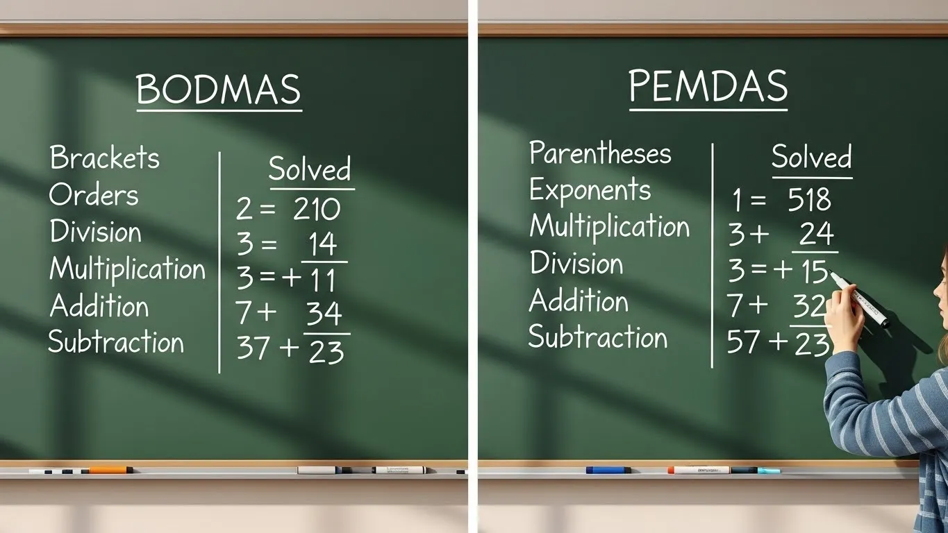 BODMAS or PEMDAS