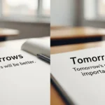 Tomorrows or Tomorrow’s