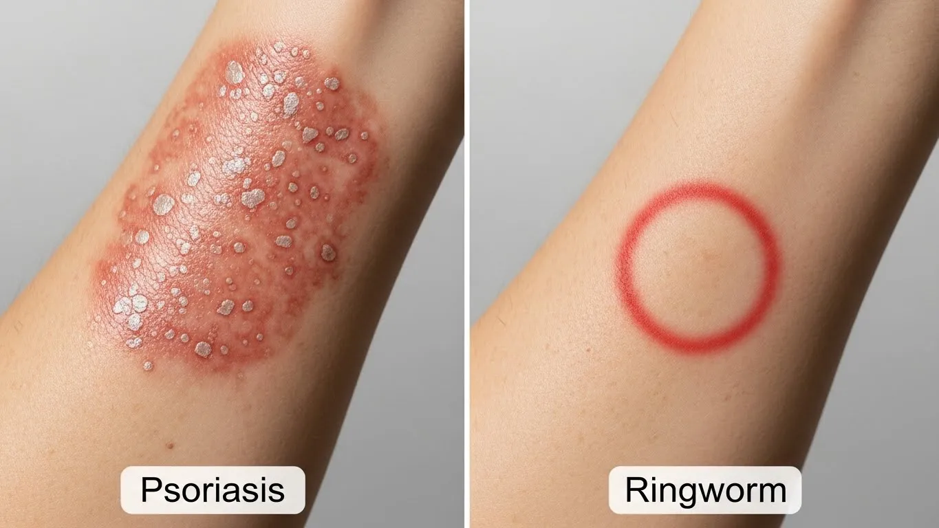 Psoriasis or Ringworm