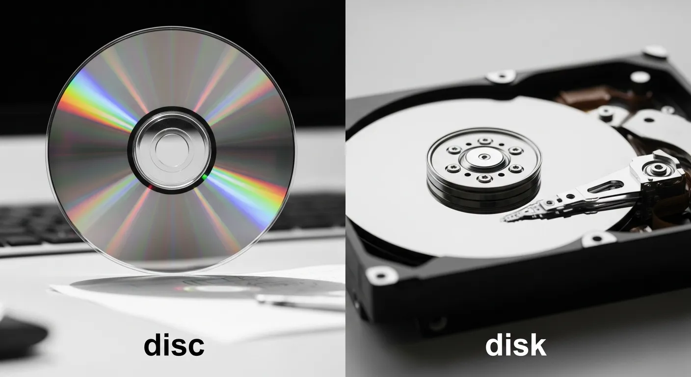 disc or disk