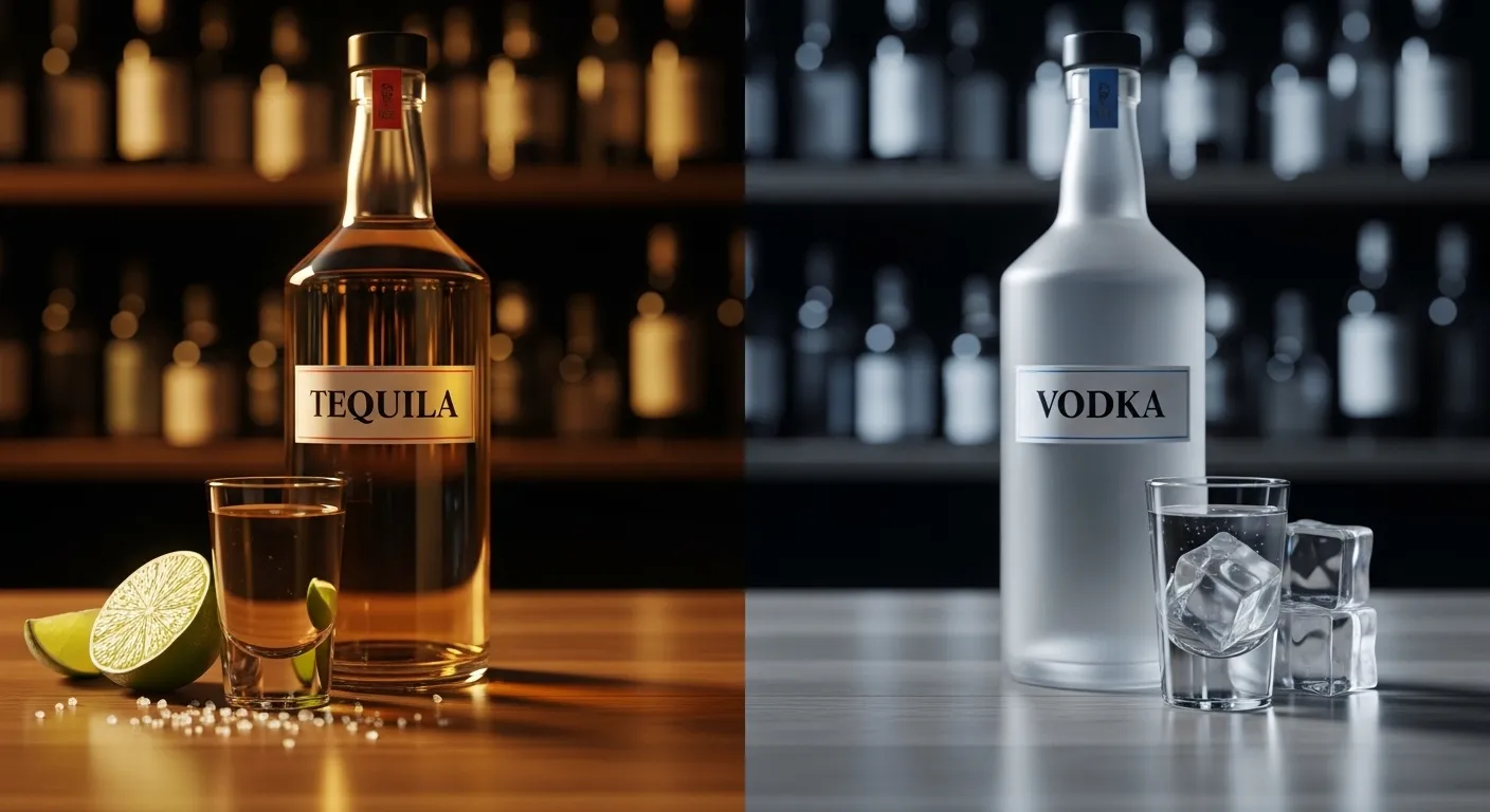 tequila or vodka